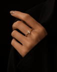 Huitan Minimalist Women's Wedding Rings