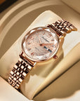 Elegant Luxury Women Watch Waterproof Luminous