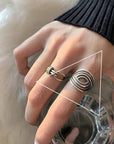 VENTFILLE 925 Sterling Silver Rings INS Fashion
