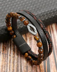 Classic Men's Leather Bracelet New Style
