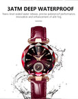 Top Luxury Watches For Women Waterproof Leather High Quality