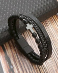 Classic Men's Leather Bracelet New Style