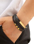 Classic Men's Leather Bracelet New Style