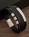 Classic Men's Leather Bracelet New Style