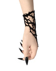 Dark Spider Web Bracelet