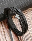 Classic Men's Leather Bracelet New Style