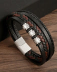 Classic Men's Leather Bracelet New Style