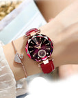 Top Luxury Watches For Women Waterproof Leather High Quality