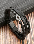Classic Men's Leather Bracelet New Style