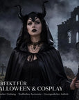 Gothic Velvet Devil Set