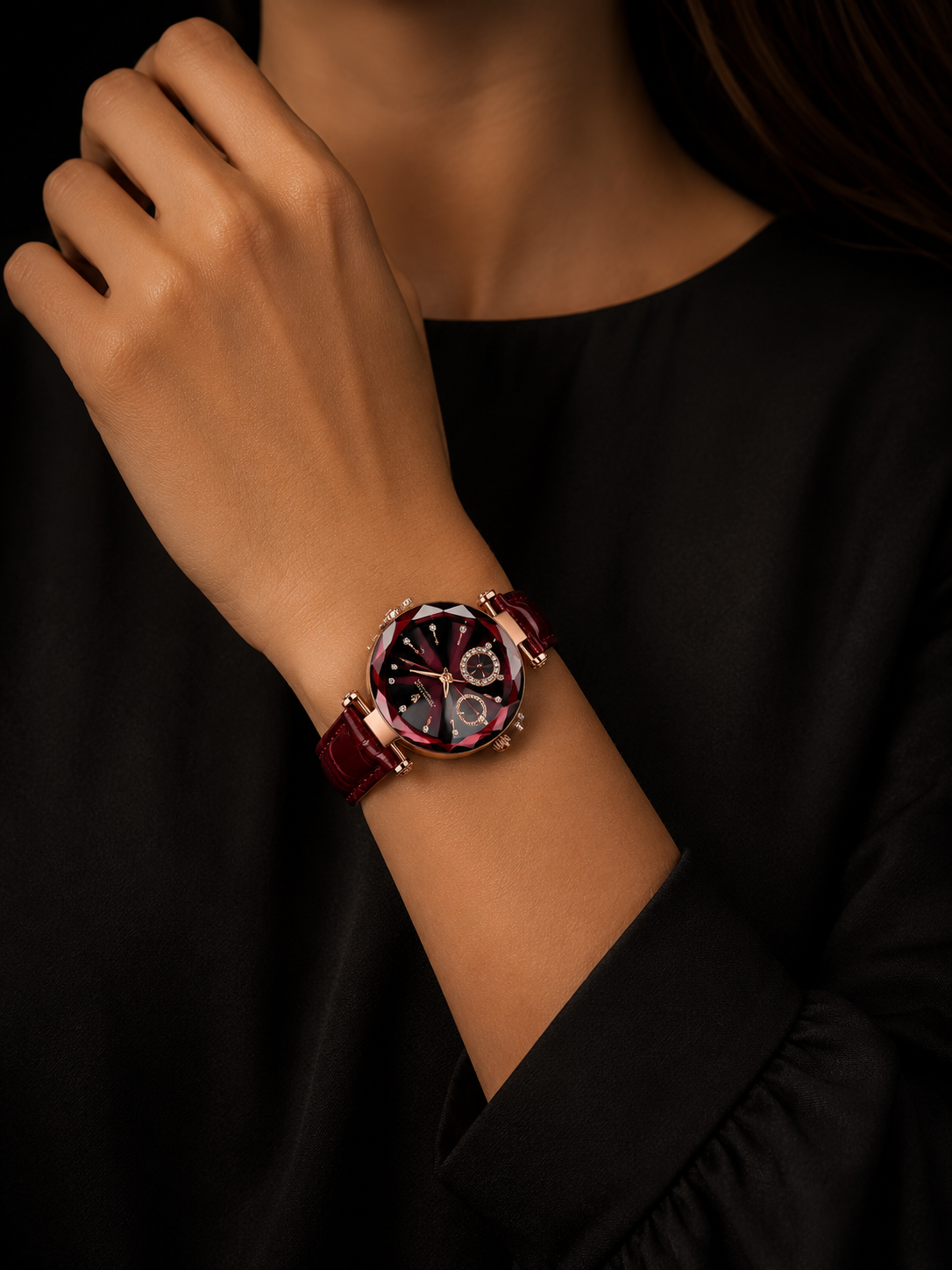 Top Luxury Watches For Women Waterproof Leather High Quality