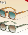 CATERSIDE New Retro Punk Men Sunglasses Square Personalized