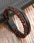 Classic Men's Leather Bracelet New Style