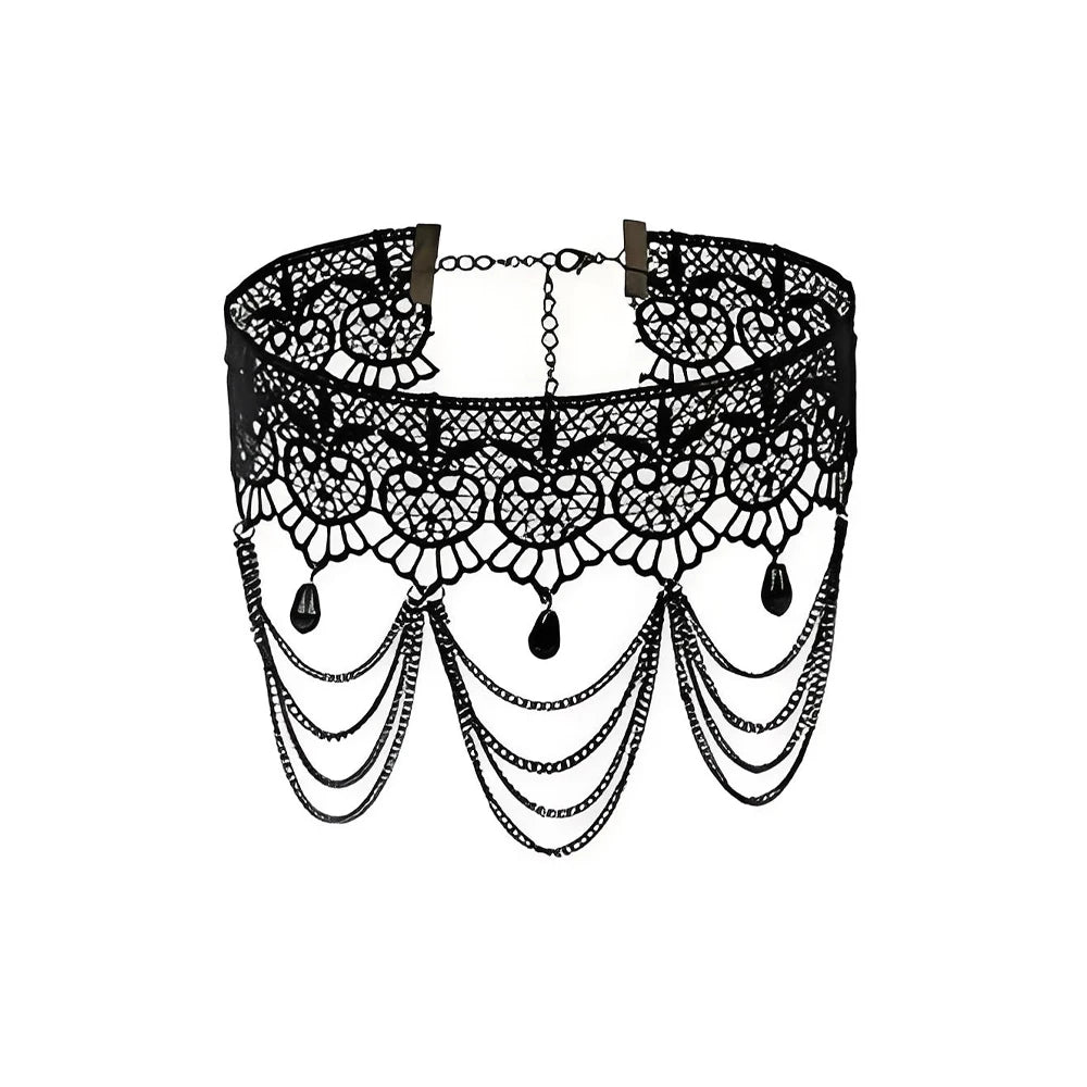 Neo-Gothic Clavicle Choker