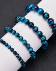 1Pc 6/8/10mm Minimalist Blue Tiger Eye