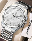 Fashion Classic Men Wristwatches Stainless Steel Waterproof