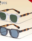 CATERSIDE New Retro Punk Men Sunglasses Square Personalized