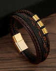 Classic Men's Leather Bracelet New Style