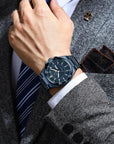 Fashion Classic Men Wristwatches Stainless Steel Waterproof