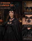 Gothic Velvet Devil Set