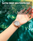 Elegant Luxury Women Watch Waterproof Luminous