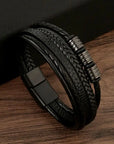 Classic Men's Leather Bracelet New Style