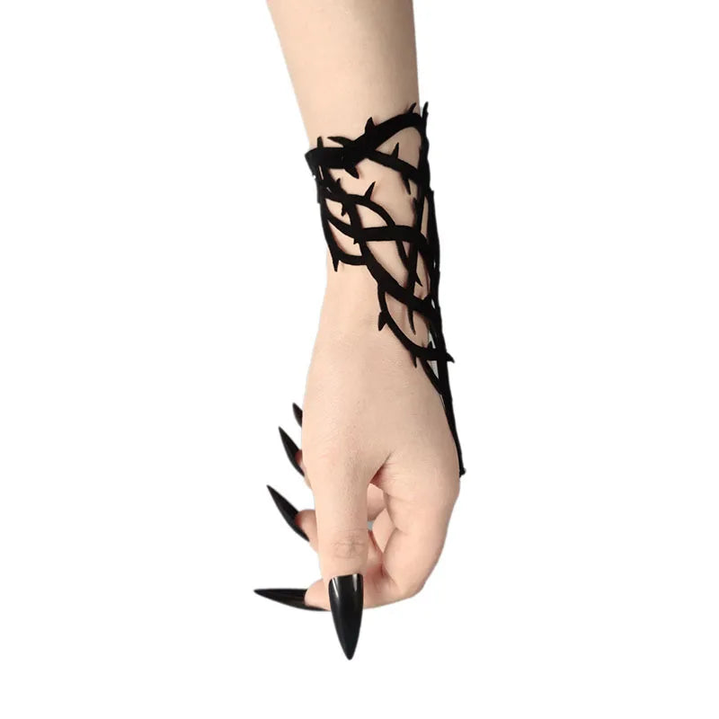Dark Spider Web Bracelet