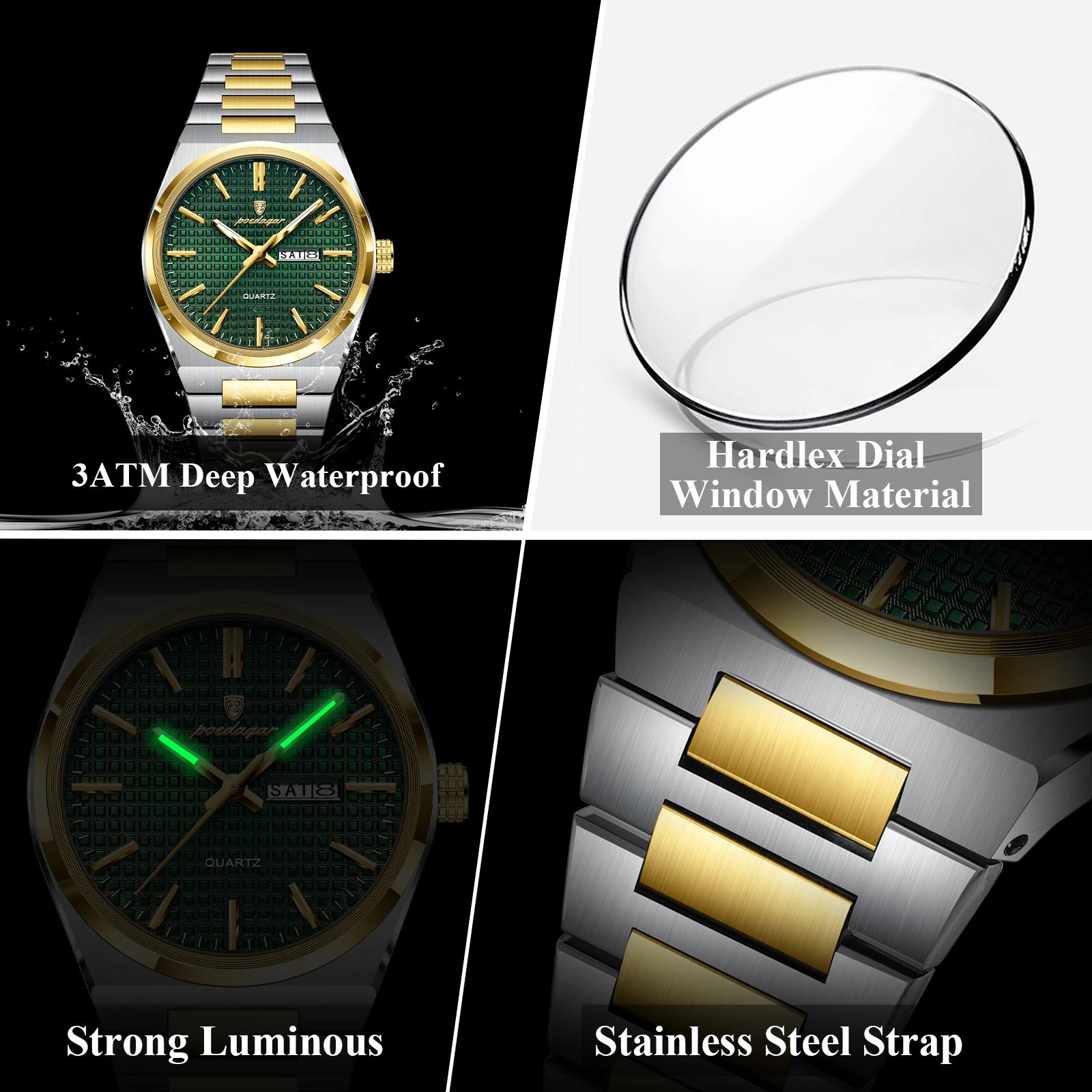 Fashion Luxury Men Watch