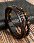 Classic Men's Leather Bracelet New Style