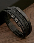 Classic Men's Leather Bracelet New Style