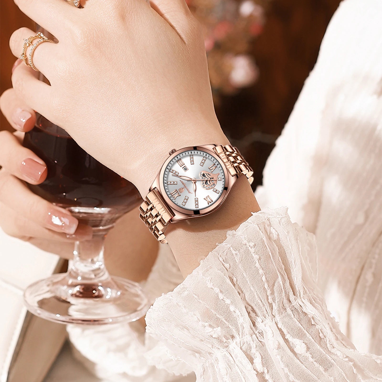 Luxury Watches For Women Waterproof Elegant