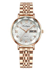 Elegant Luxury Women Watch Waterproof Luminous