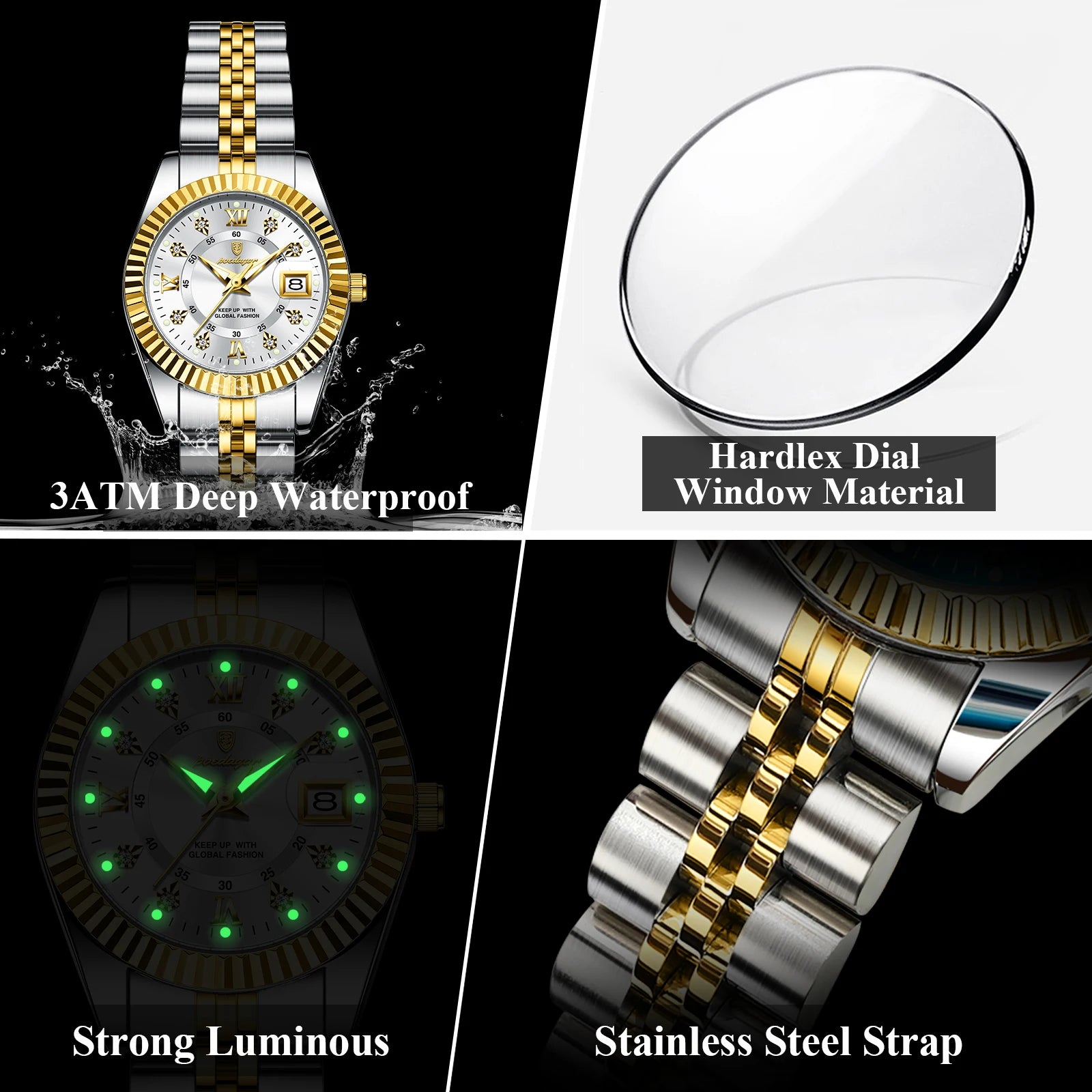 Original Elegant Women's Watches Waterproof