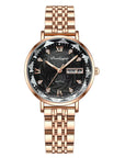 Elegant Luxury Women Watch Waterproof Luminous