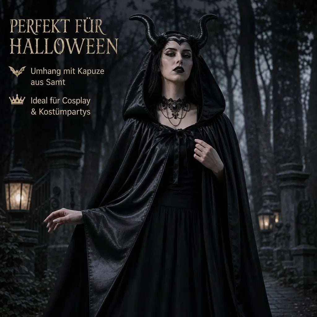 Gothic Velvet Devil Set