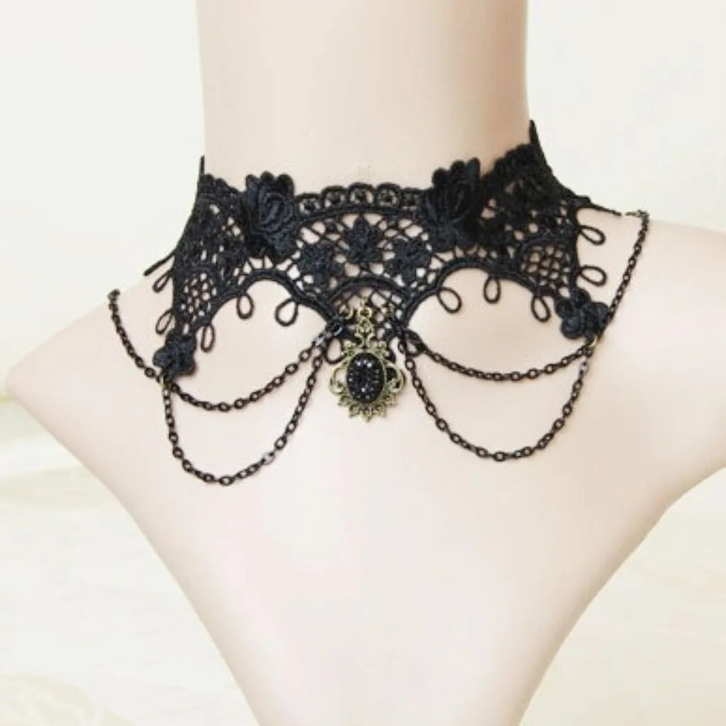 Neo-Gothic Clavicle Choker