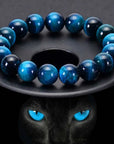 1Pc 6/8/10mm Minimalist Blue Tiger Eye