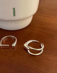 VENTFILLE 925 Sterling Silver Rings INS Fashion