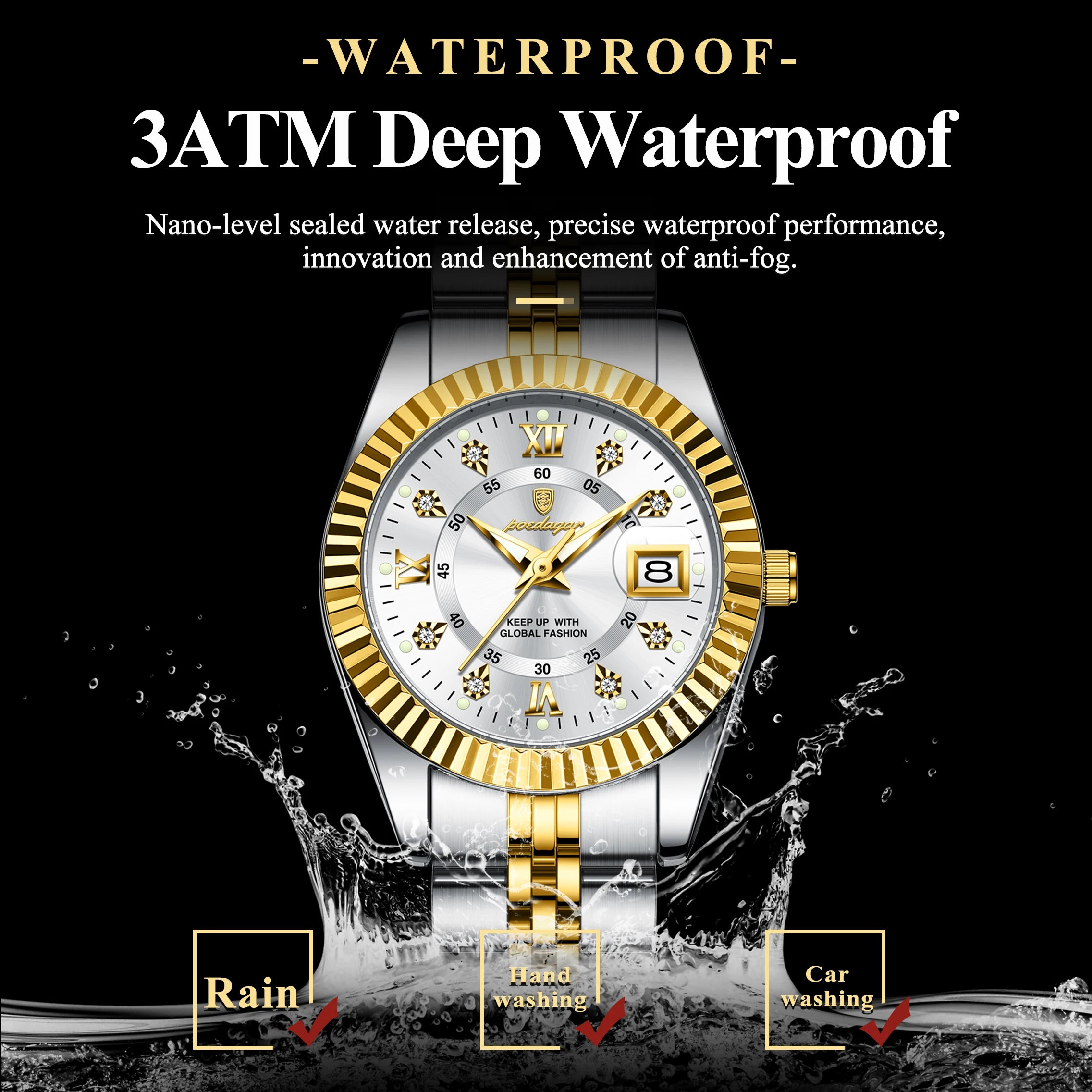 Original Elegant Women's Watches Waterproof