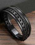 Classic Men's Leather Bracelet New Style