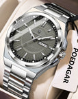 Fashion Classic Men Wristwatches Stainless Steel Waterproof
