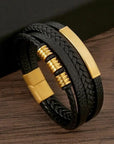 Classic Men's Leather Bracelet New Style